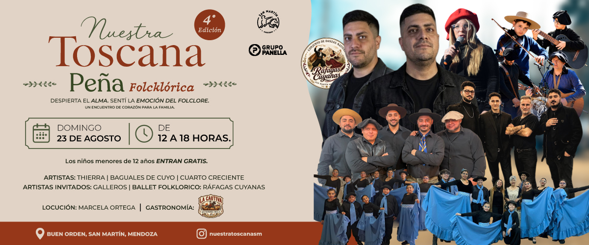 PEÑA FOLCKLORICA - Entradas en Mendoza